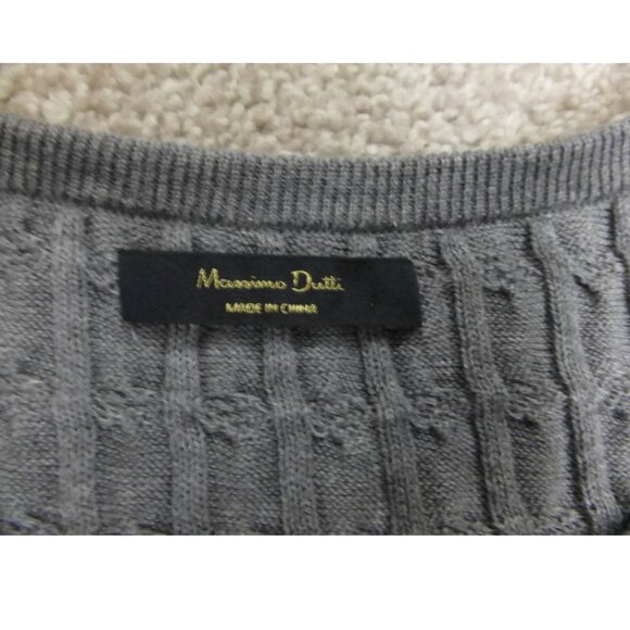 Massimo Dutti Silk Blend, Cable Knit Vest Top (Size M) - Picture 5 of 12